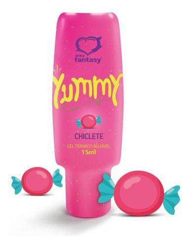 Yummy Gel Térmico Beijável 15ml Chiclete - Sexy Fantasy - Gel para